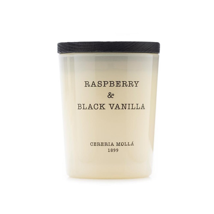 Image de Raspberry & Black Vanilla Premium Small Candle 70g