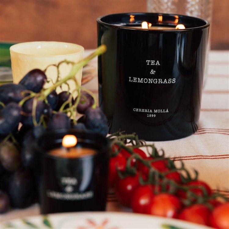 Immagine di Tea & Lemongrass Premium Small Candle 70g