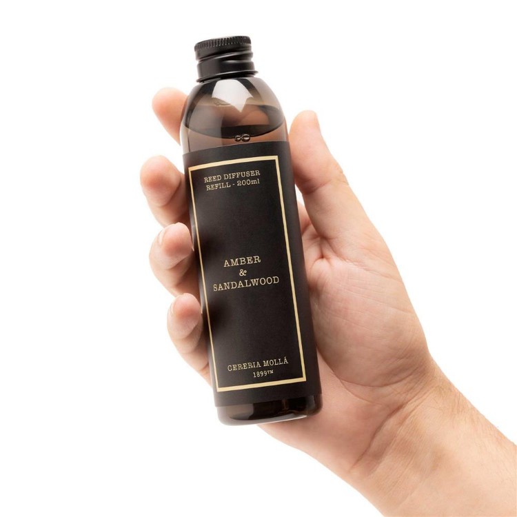 Immagine di Amber & Sandalwood Premium Reed Diffuser Refill 200ml