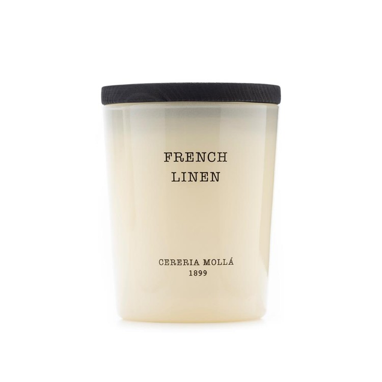 Immagine di French Linen Premium Small Candle 70g
