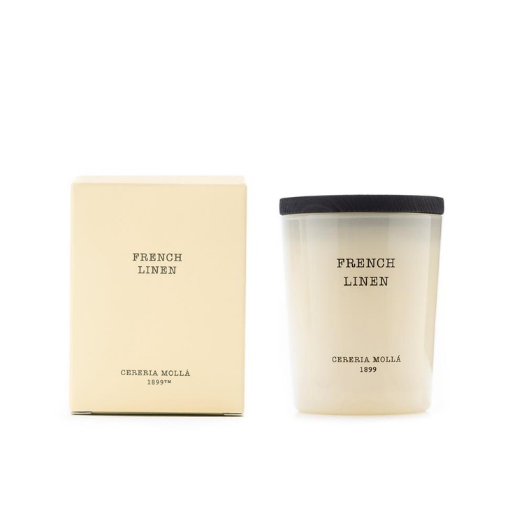 Immagine di French Linen Premium Small Candle 70g