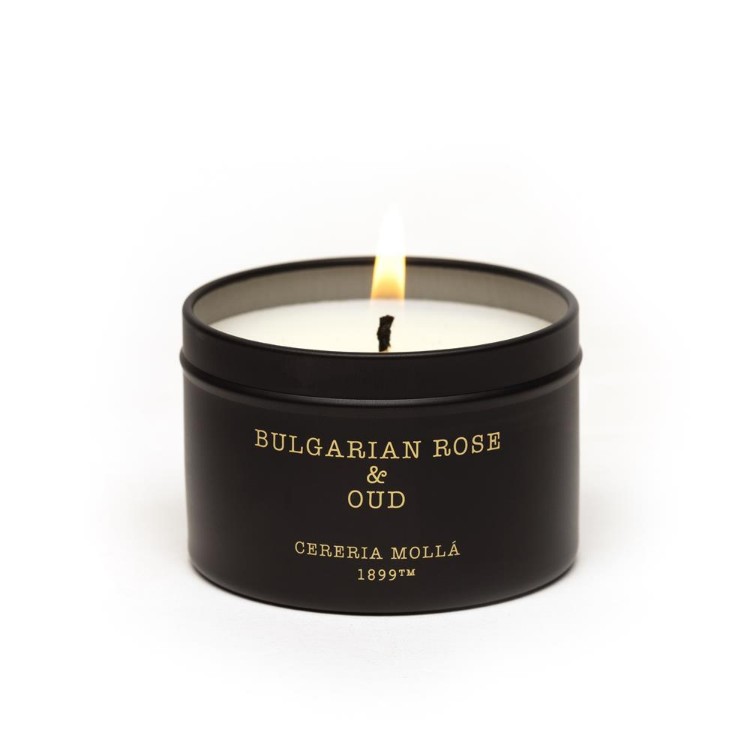 Bild von Bulgarian Rose & Oud Travel Tin Candle 90g