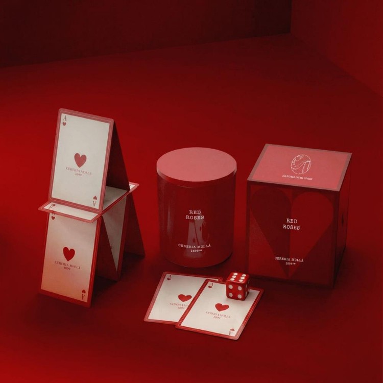 Image de Red Roses Premium Candle 230g