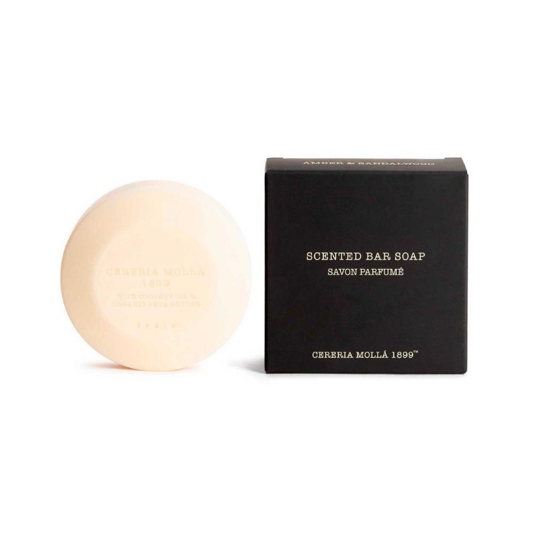 Immagine di Amber & Sandalwood Scented Solid Soap Bar 100gr