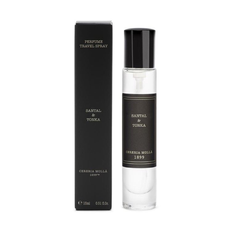 Immagine di Santal & Tonka Premium Body Mist Travel Spray 15ml
