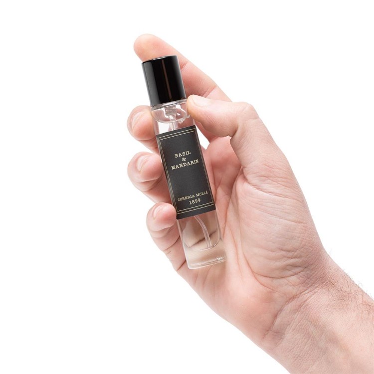 Immagine di Basil & Mandarin Premium Body Mist Travel Spray 15ml