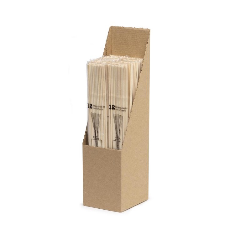 Image de Sticks Rattan Cream Set 12 for 100ml Reed Diffuser