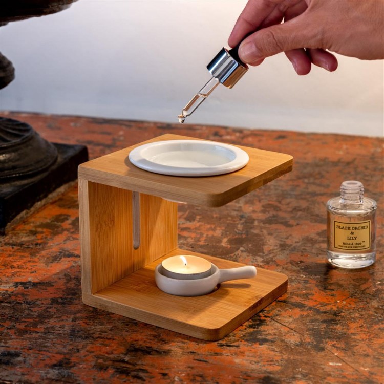 Image de Bamboo & Ceramic Burner Cereria Molla