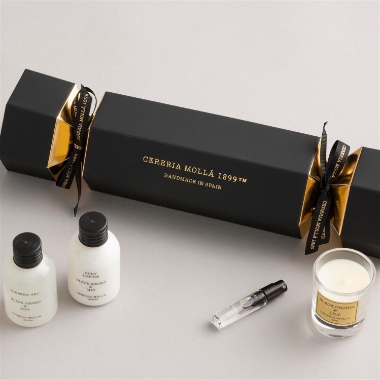 Image de Giftset Cracker Black Orchid & Lily