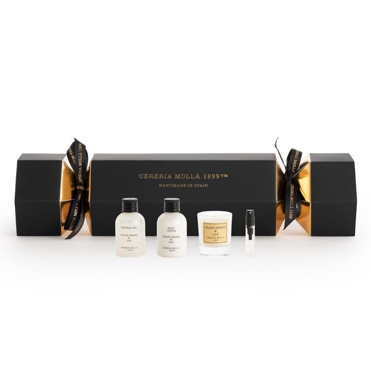 Image de Giftset Cracker Black Orchid & Lily
