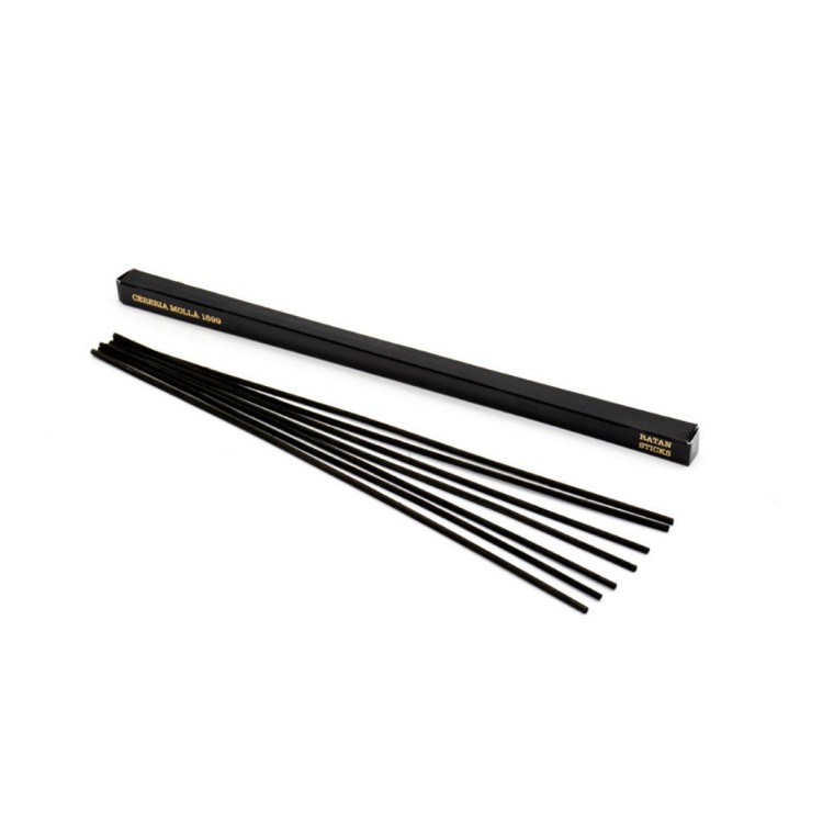 Bild von Sticks Rattan Black Set 8 for 250ml Reed Diffuser