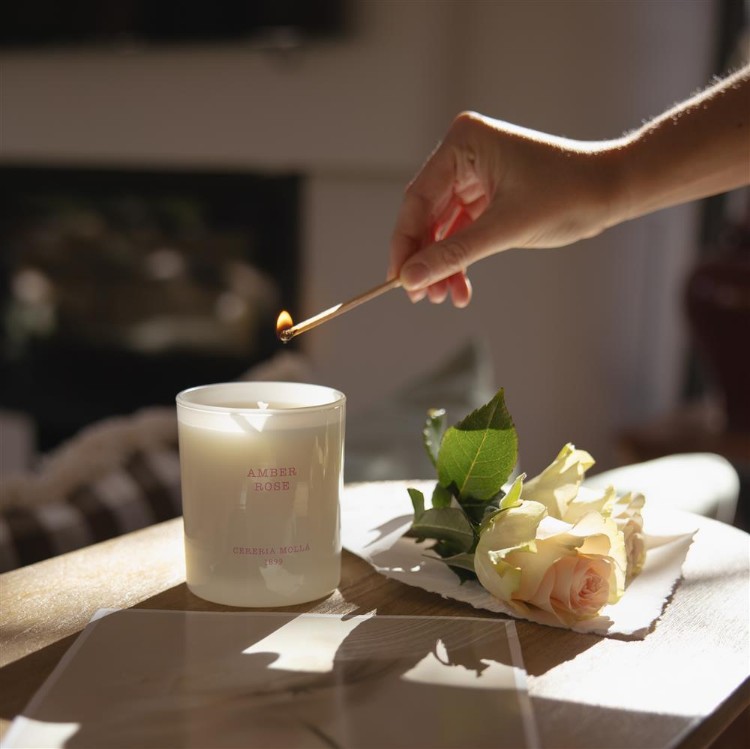 Immagine di Amber Rose Premium Candle 230g
