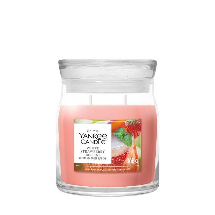 Image de White Strawberry Bellini Signature Medium Jar