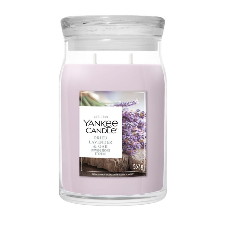Bild von Dried Lavender & Oak Signature Large Jar