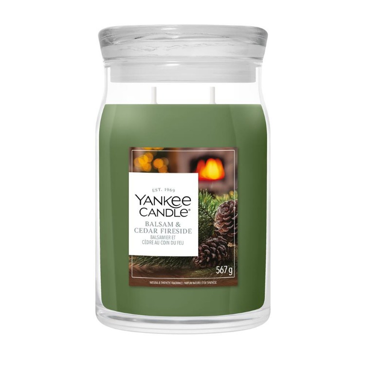 Bild von Balsam & Cedar Fireside Signature Large Jar