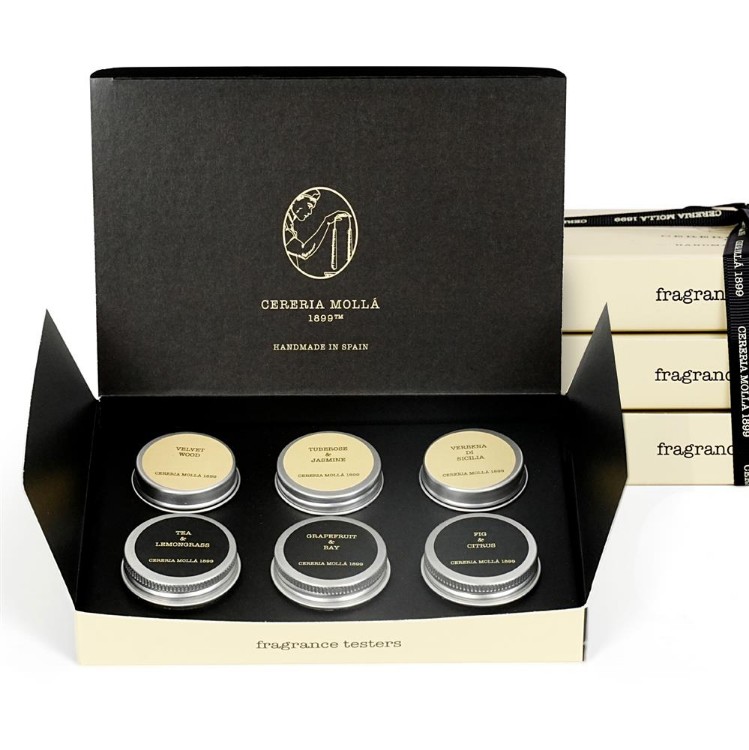 Image de Cerería Mollá Fragrance Sample Box (18 fragrances) Musterbox (18 Düfte)