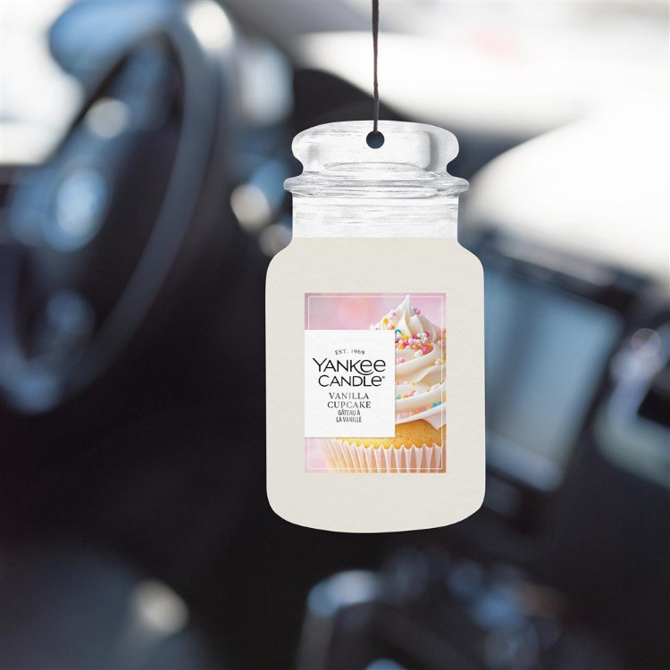 Image de Vanilla Cupcake Car Jars Karton