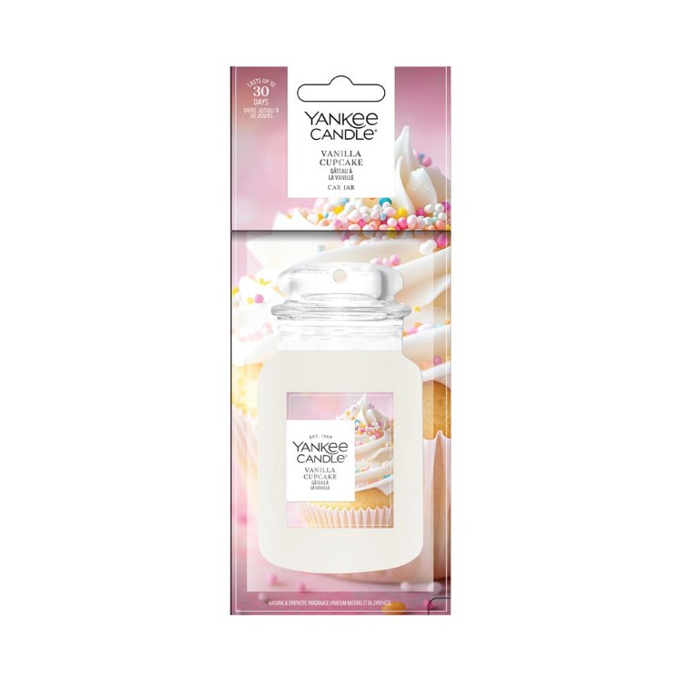 Image de Vanilla Cupcake Car Jars Karton