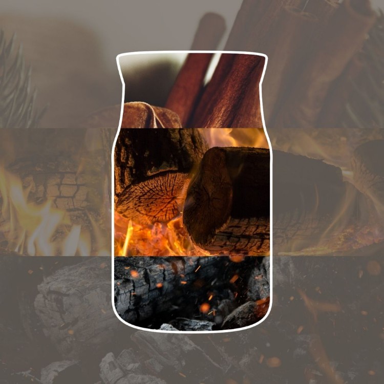Bild von Crackling Embers Signature Medium Jar