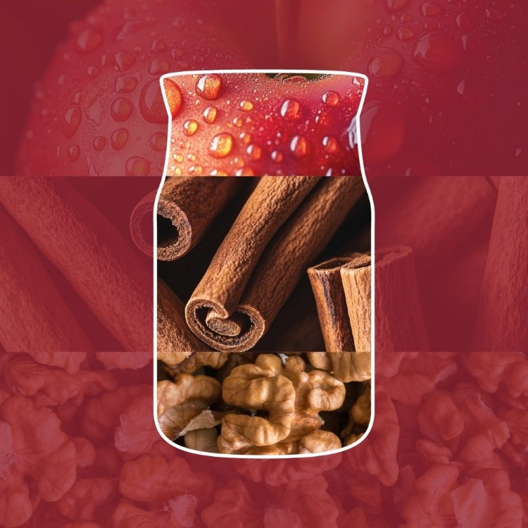 Image de Red Apple Wreath Signature Medium Jar