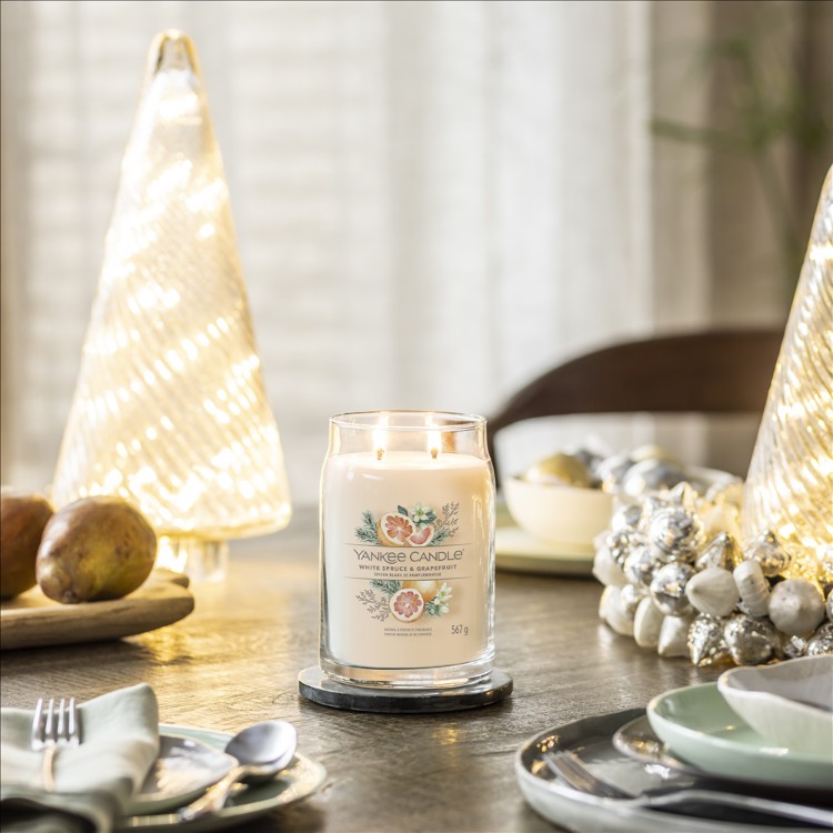 Immagine di White Spruce & Grapefruit Signature Large Jar