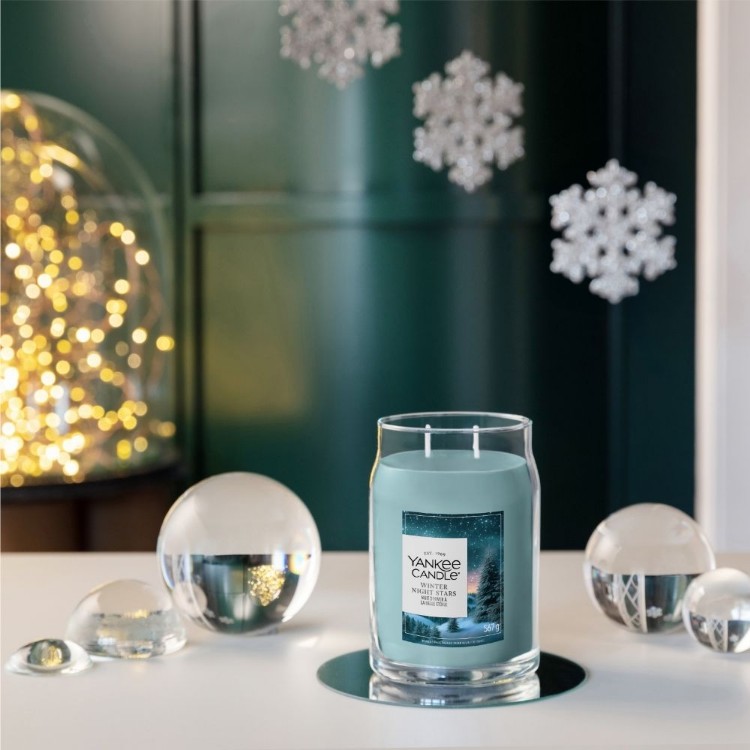 Image de Winter Night Stars Signature Large Jar