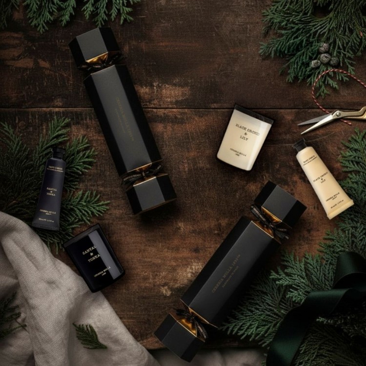 Bild von Giftset Cracker Santal & Tonka 70g Candle & 30ml Hand Cream
