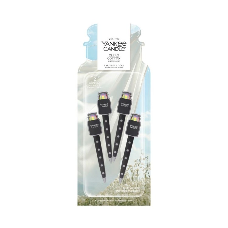 Image de Clean Cotton Car Vent Stick Autoduft