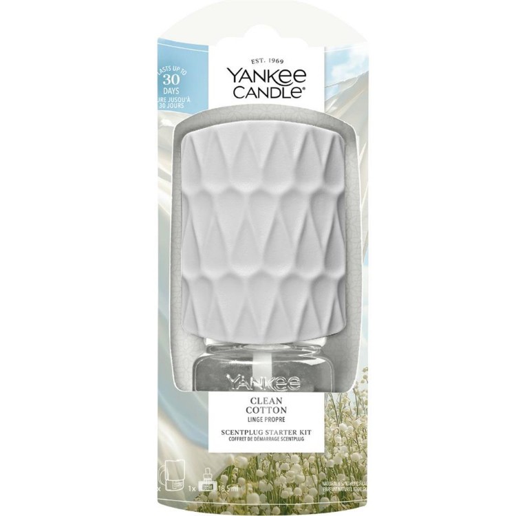 Image de Clean Cotton Electric Fragrance Starter Kit