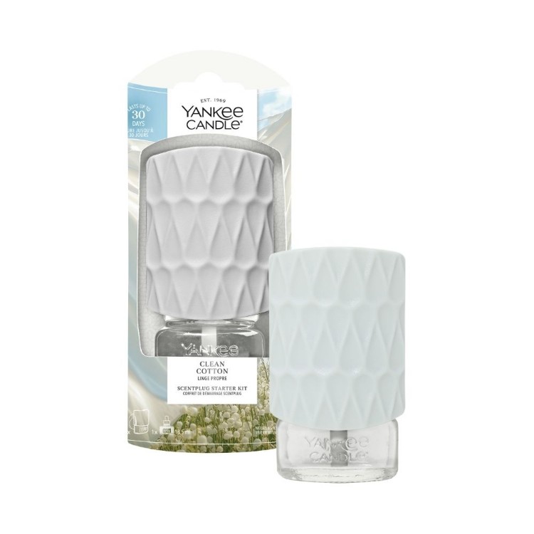 Image de Clean Cotton Electric Fragrance Starter Kit