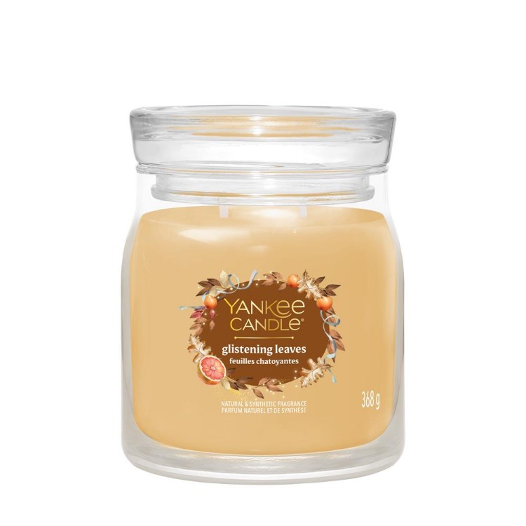 Bild von Glistening Leaves Signature Medium Jar