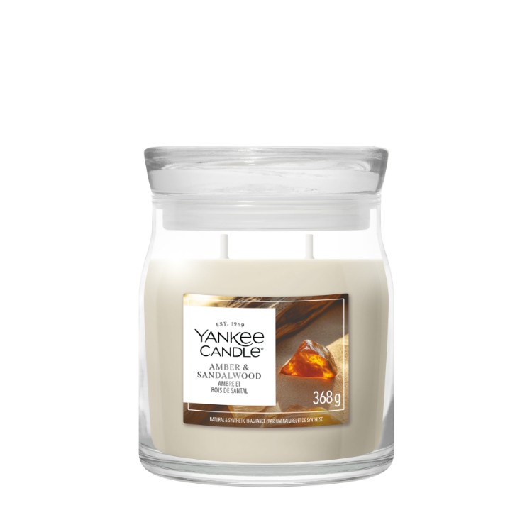 Image de Amber & Sandalwood Signature Medium Jar
